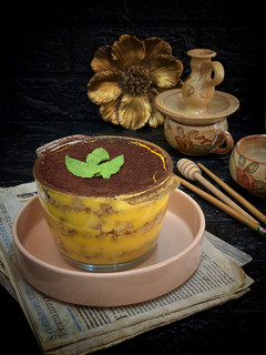 صورة لوصفة حلى كاسات الكاسترد