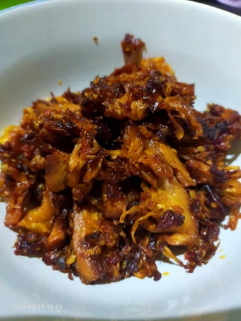 Langkah Mudah untuk Membuat Resep Sambal goreng manday (kulit campedak) yang Lezat Anti Ribet, Menggugah Selera
