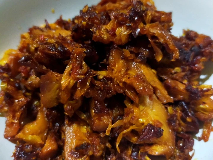 Langkah Mudah untuk Membuat Resep Sambal goreng manday (kulit campedak) yang Lezat Anti Ribet, Menggugah Selera