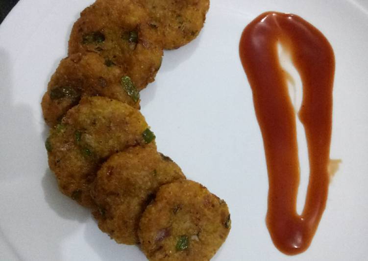 Step-by-Step Guide to Make Homemade Leftover rice cutlets