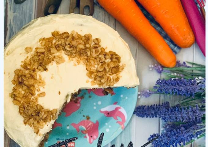 Recipe of Any-night-of-the-week Super Moist Carrot Cake