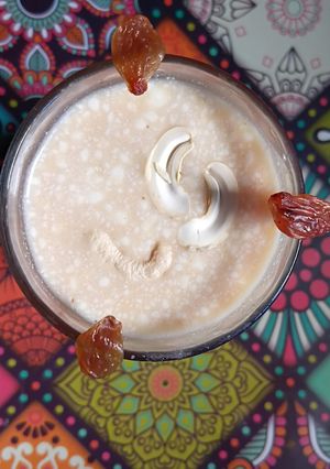A picture of Healthy Sattu Powder Lassi.