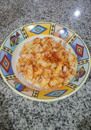 Foto resep 4. Tumis kol balado