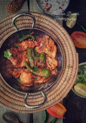 A picture of Highway Style karahi.