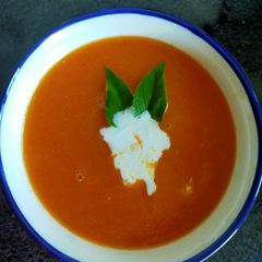 A picture of Tomato Soup (No Onion No Garlic).