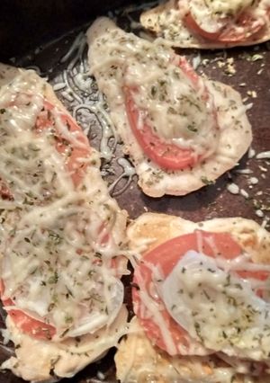 Foto principal de 🍕 Mini-Pizza de pollo
