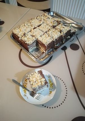 O poză a rețetei Tort de biscuiți.