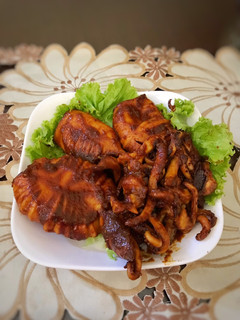 Foto resep Cumi bakar pedas manis