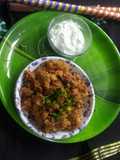 Suran potato sukhi bhaji