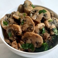 Chataka mushroom kali mirch A picture of Chataka mushroom kali mirch.