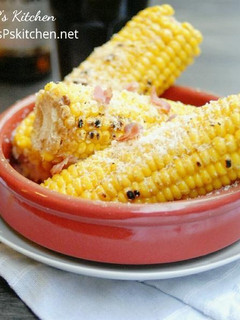 烤香甜起司玉米 【15分鐘免烤箱】 的食譜成品照片