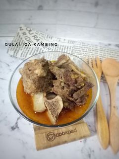 Foto resep 278.Gulai iga kambing bumbu instan