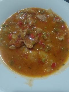 Una foto de Guiso de magro de cerdo