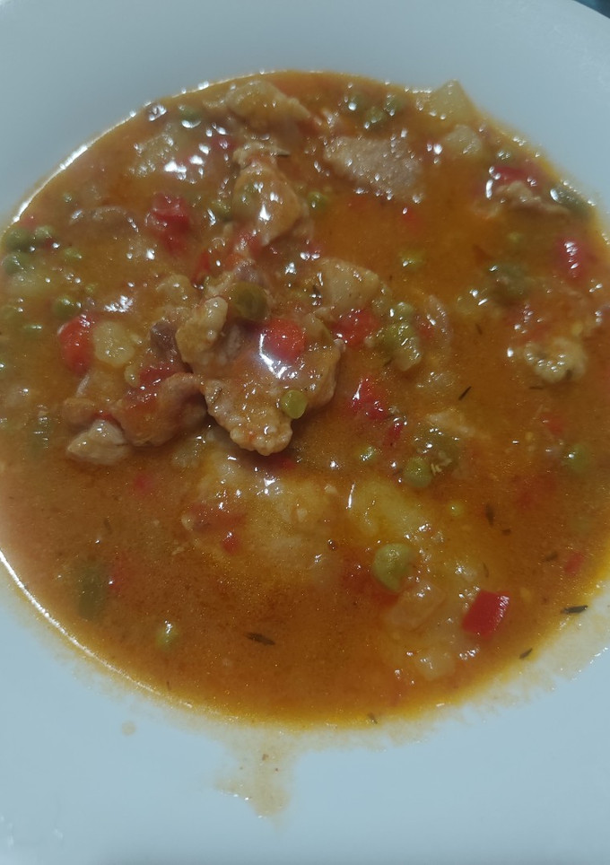 Una foto de Guiso de magro de cerdo