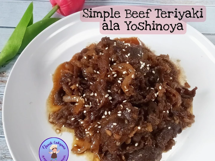 Langkah Gampang Membuat Resep Simple Beef Teriyaki ala Yoshinoya yang Lezat Sekali