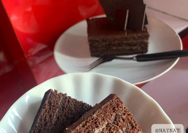 Resep Choco Layer Cake Anti Gagal