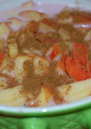 Una foto de Smoothie De Manzana