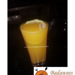 A picture of Mango Ginger Lemonade.