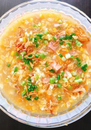 Foto resep Sup Jagung + Maling