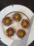 Crispy Mochi Beef Tartare
