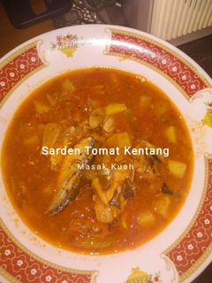 Foto resep Sarden Tomat Kentang Masak Kuah