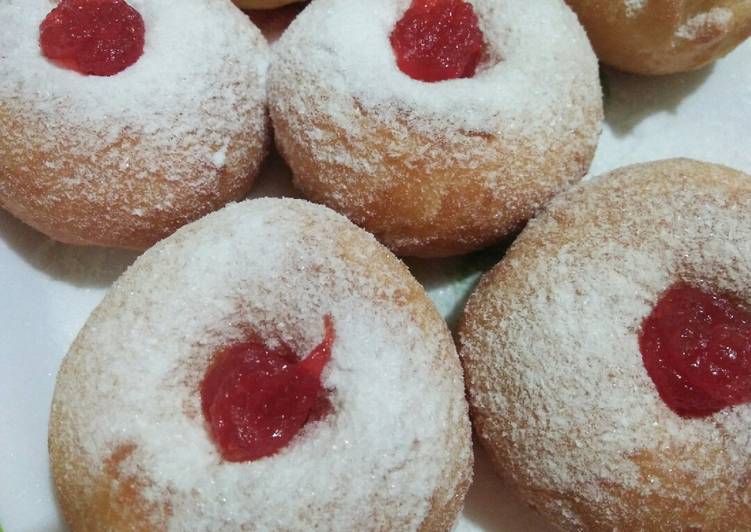 Donat salju unik