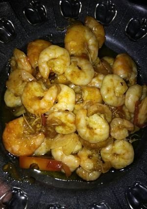 Foto resep Tumis udang saus tiram
