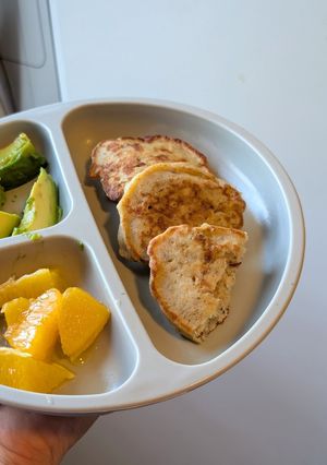 Una foto de Hotcakes de banana sin tacc 🥞