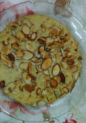 A picture of THANDAI CAKE (eggless cake).