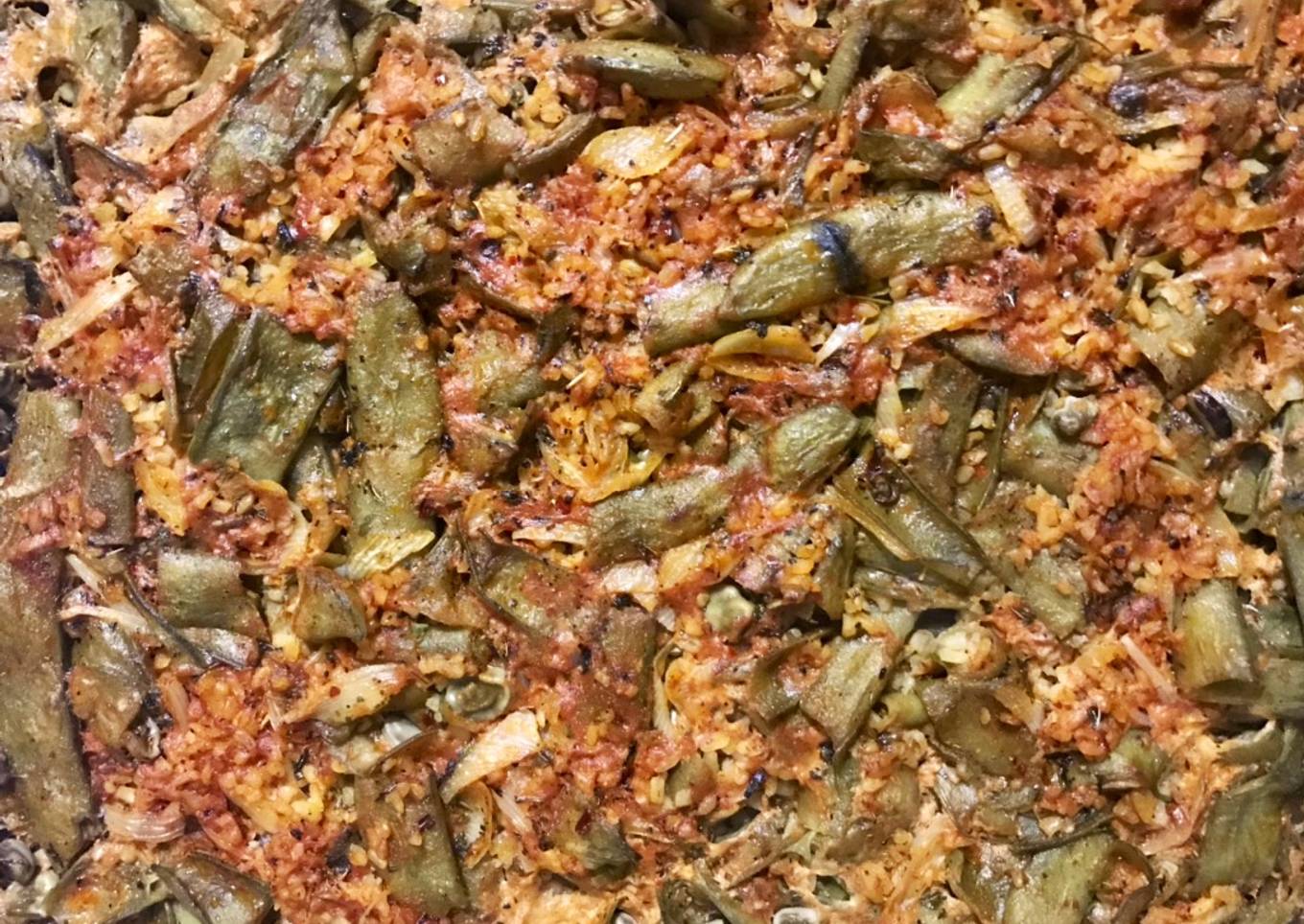 Creamy Fresh Broad Bean with Bulghur