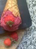 Glace express fraises 🍓