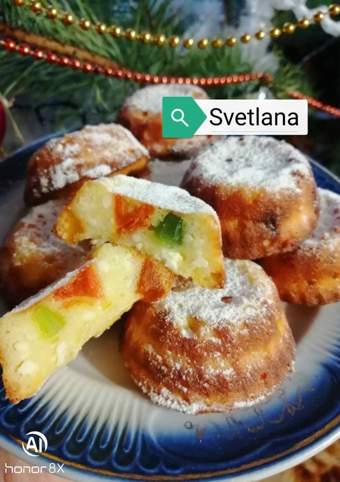 Сирники з цукатами