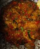 50. Ayam Sambal Terasi Daun Jeruk