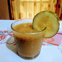 A picture of Guava Cucumber Smoothie.