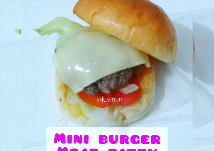 Resep Baru Mini Burger 🍔 Nikmat Lezat