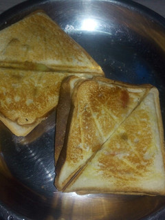 A picture of Vegetable sandwich #Easter.