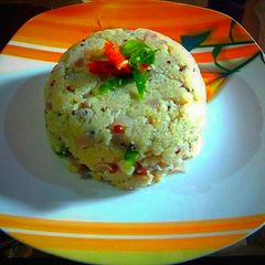 A picture of Rava upma.