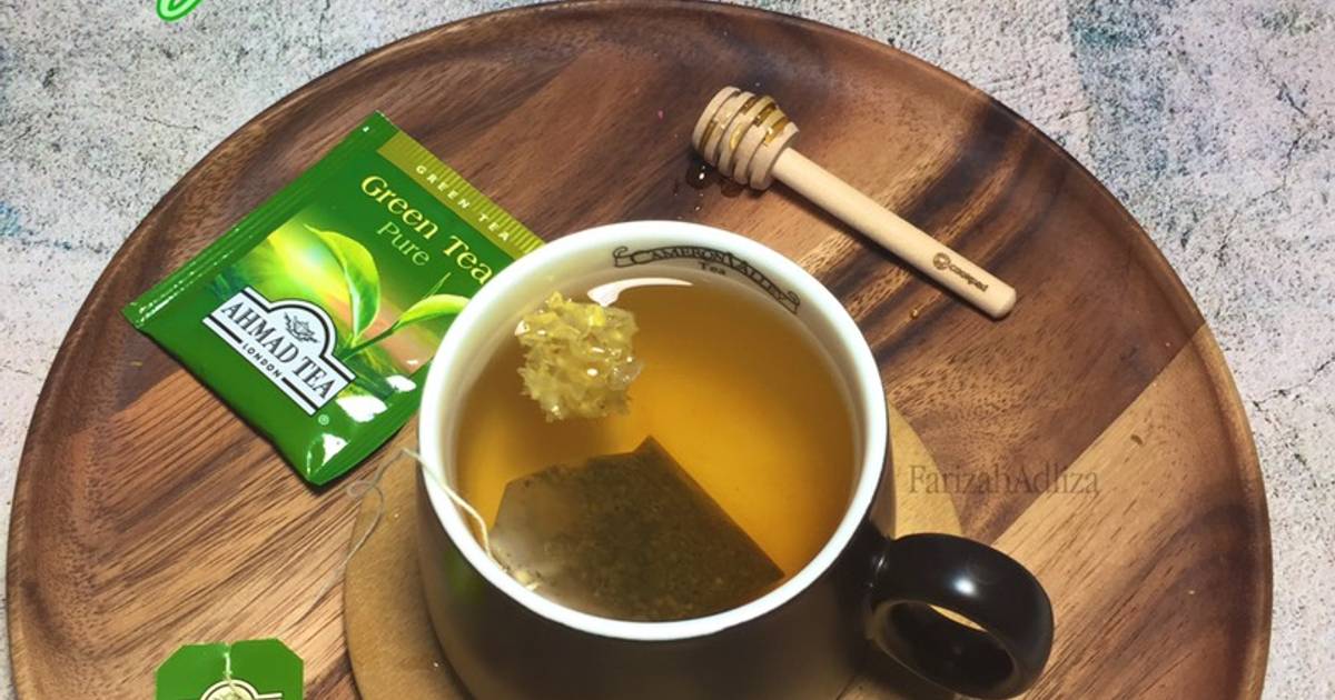 Resipi Green Tea with honey oleh Fafa Cookpad