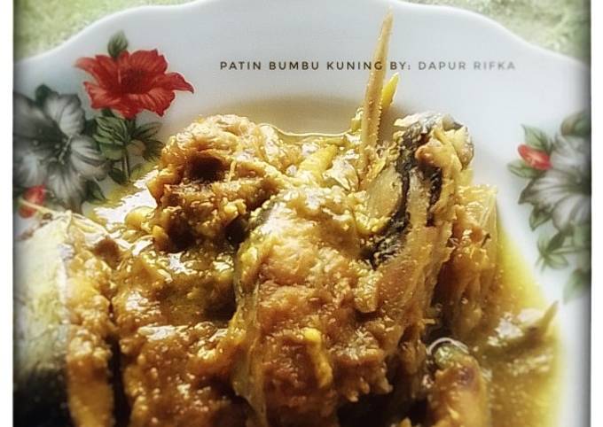 Patin bumbu kuning (wajib recook)