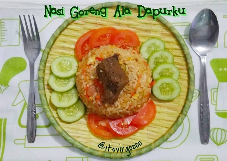 Bagaimana Membuat #231 Nasi Goreng Ala Dapurku yang Lezat