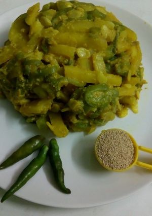 ঝিঙে আলু পোস্ত রেসিপির প্রধান ছবি