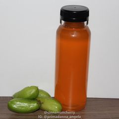 A picture of Bilimbi Syrup (Sirop Belimbing Wuluh).