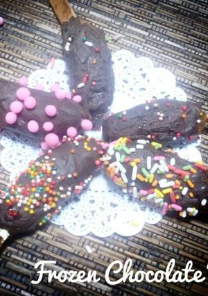 Foto resep Frozen Chocolate Banana