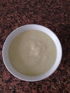 Una foto de Crema de Pepino y Manzana