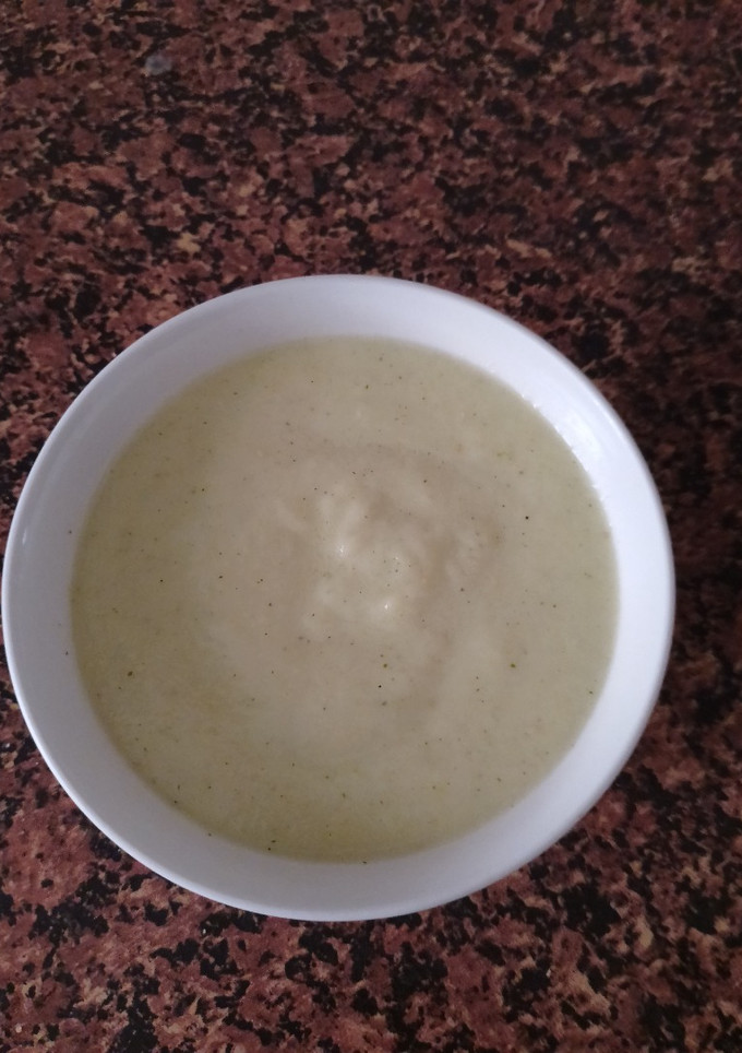 Una foto de Crema de Pepino y Manzana