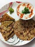 Stuffed Pumpkin Paratha