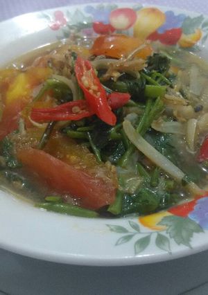 Foto resep Tumis kangkung teri