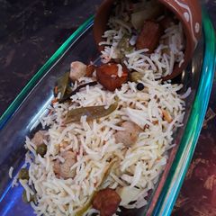 A picture of Soya Biryani.