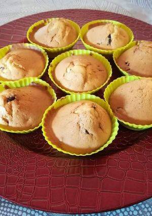 Φωτογραφία της συνταγής Cupcakes με κράνμπερις