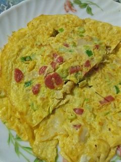 Foto resep Telur Dadar Jamur Sosis